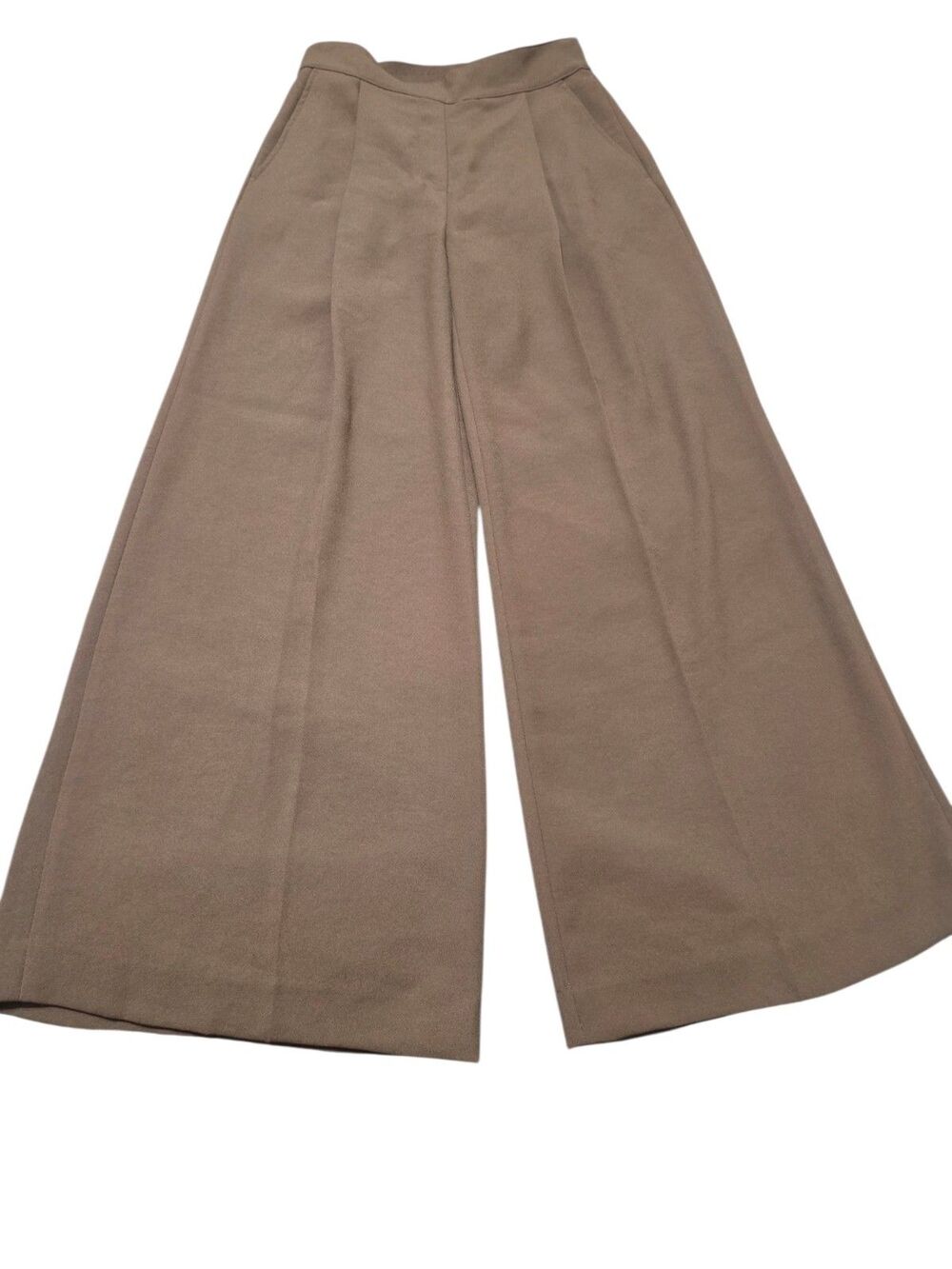 SPANX Wide Leg Jumpsuit Pants in Taupe
